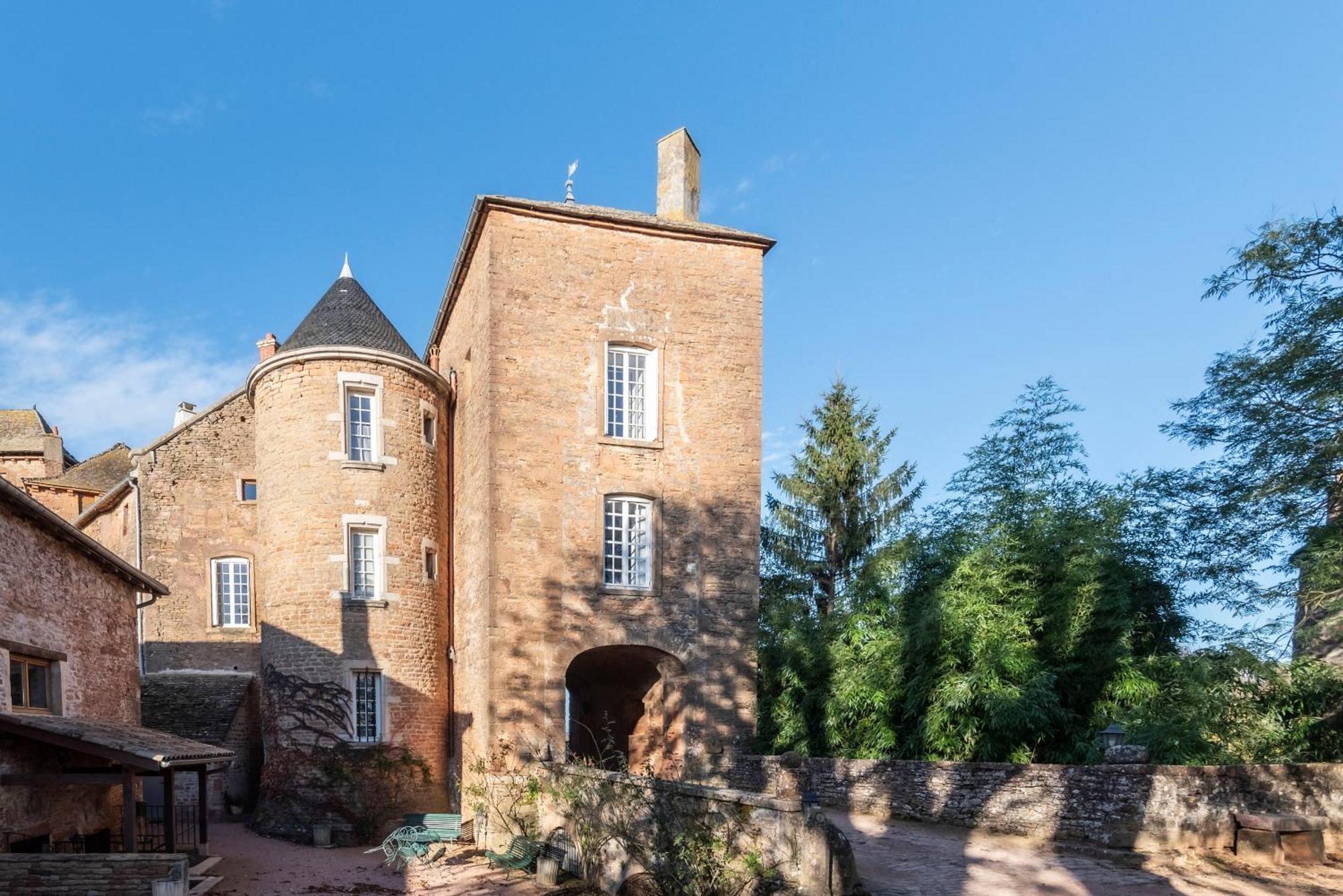 Chateau De Salornay Hurigny Exterior foto